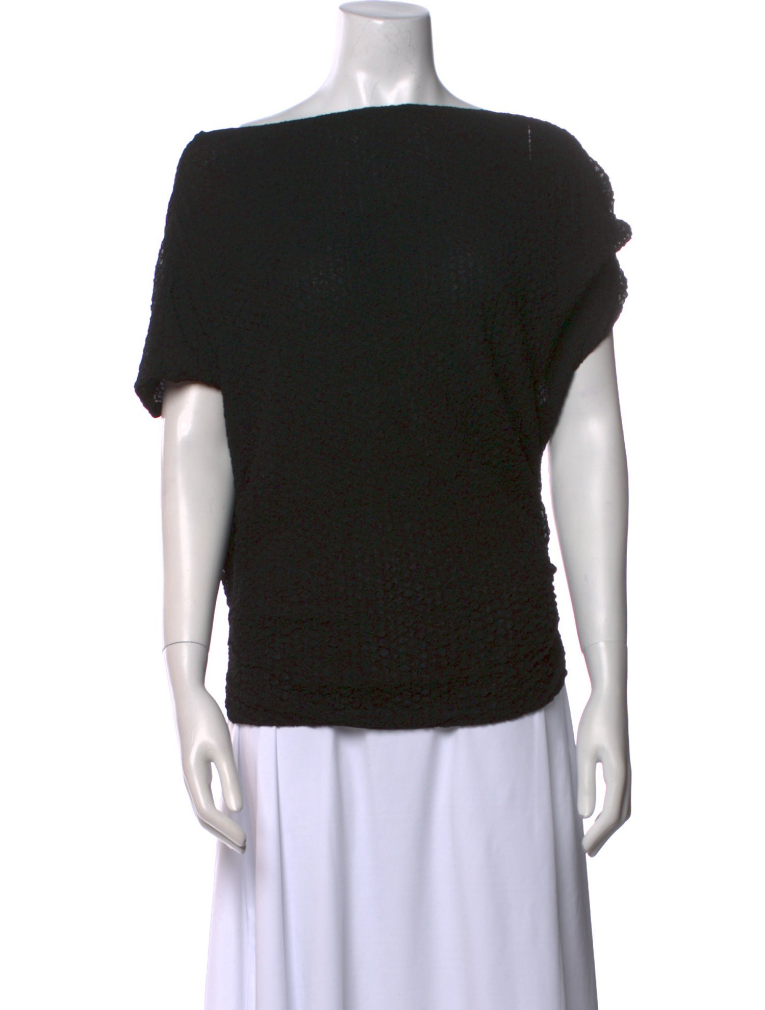 Rachel Comey Bateau Neckline Short Sleeve Top