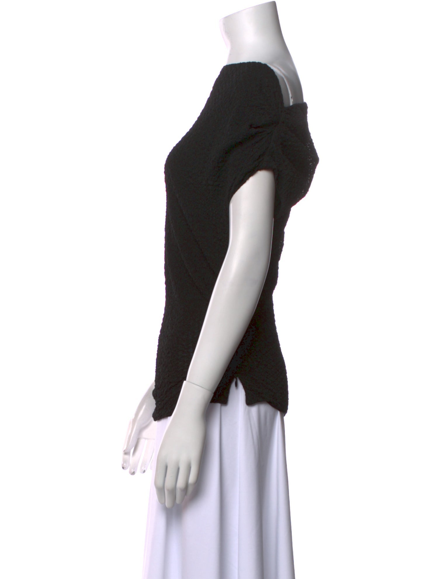 Rachel Comey Bateau Neckline Short Sleeve Top