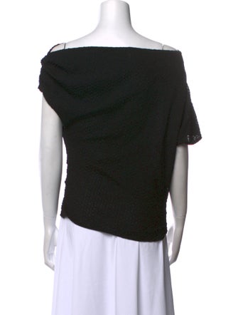 Rachel Comey Bateau Neckline Short Sleeve Top