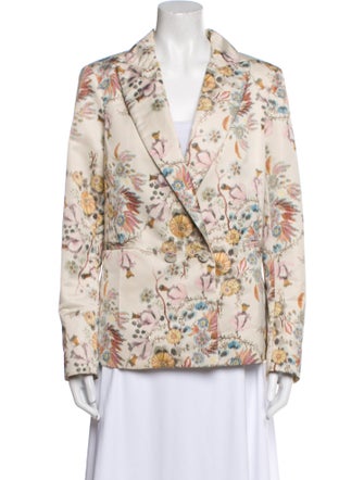 Rachel Comey Floral Print Blazer