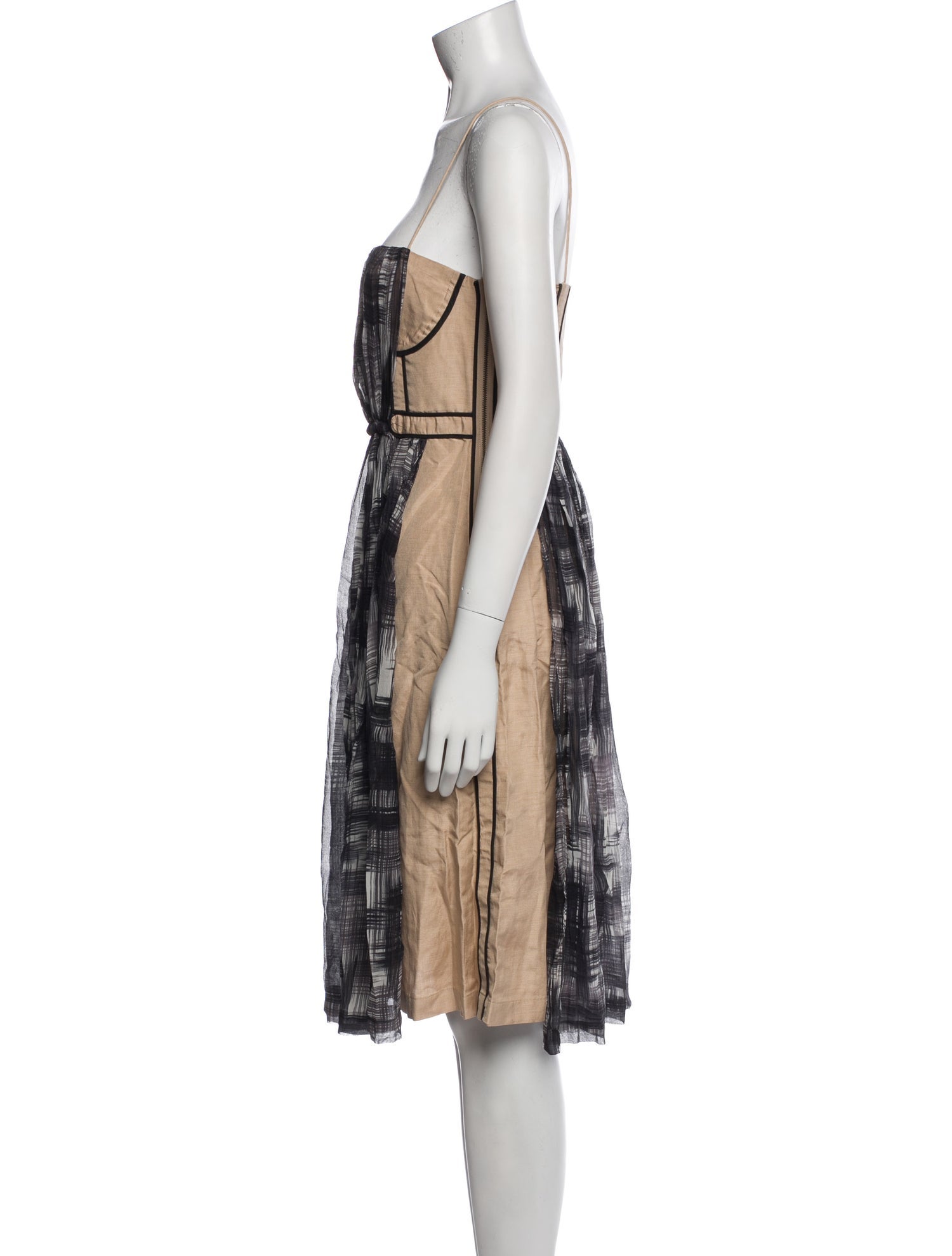 Rachel Comey Silk Knee-Length Dress w/ Tags