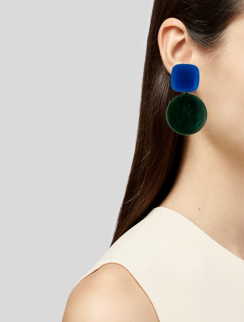 Rachel Comey Acrylic 'Arc' Drop Earrings
