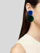 Rachel Comey Acrylic 'Arc' Drop Earrings