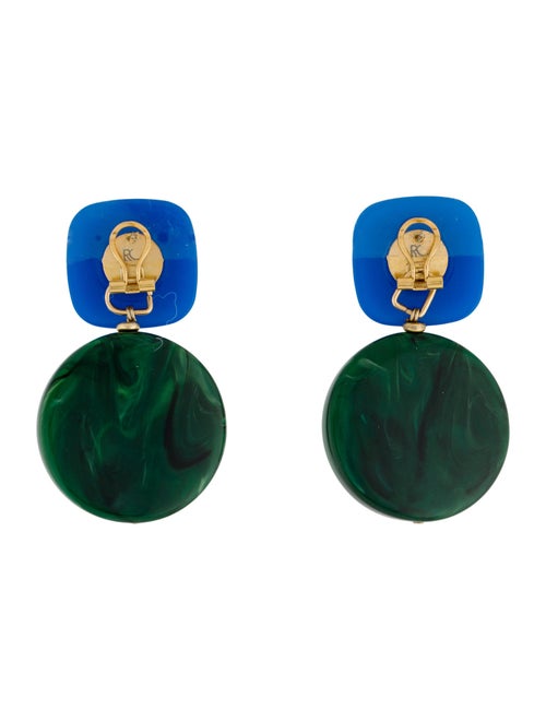 Rachel Comey Acrylic 'Arc' Drop Earrings