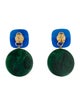Rachel Comey Acrylic 'Arc' Drop Earrings