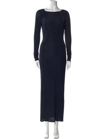 Rachel Comey Bateau Neckline Long Dress