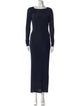 Rachel Comey Bateau Neckline Long Dress