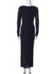 Rachel Comey Bateau Neckline Long Dress