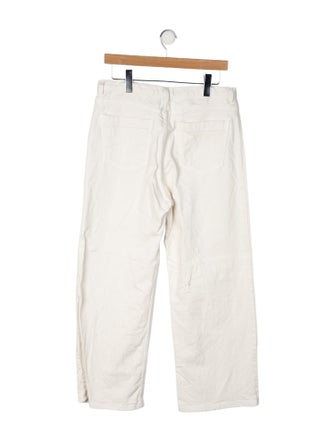 Rachel Comey High-Rise Straight Leg Jeans