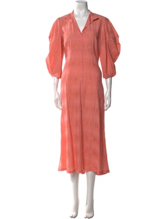 Rachel Comey V-Neck Long Dress