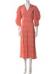 Rachel Comey V-Neck Long Dress