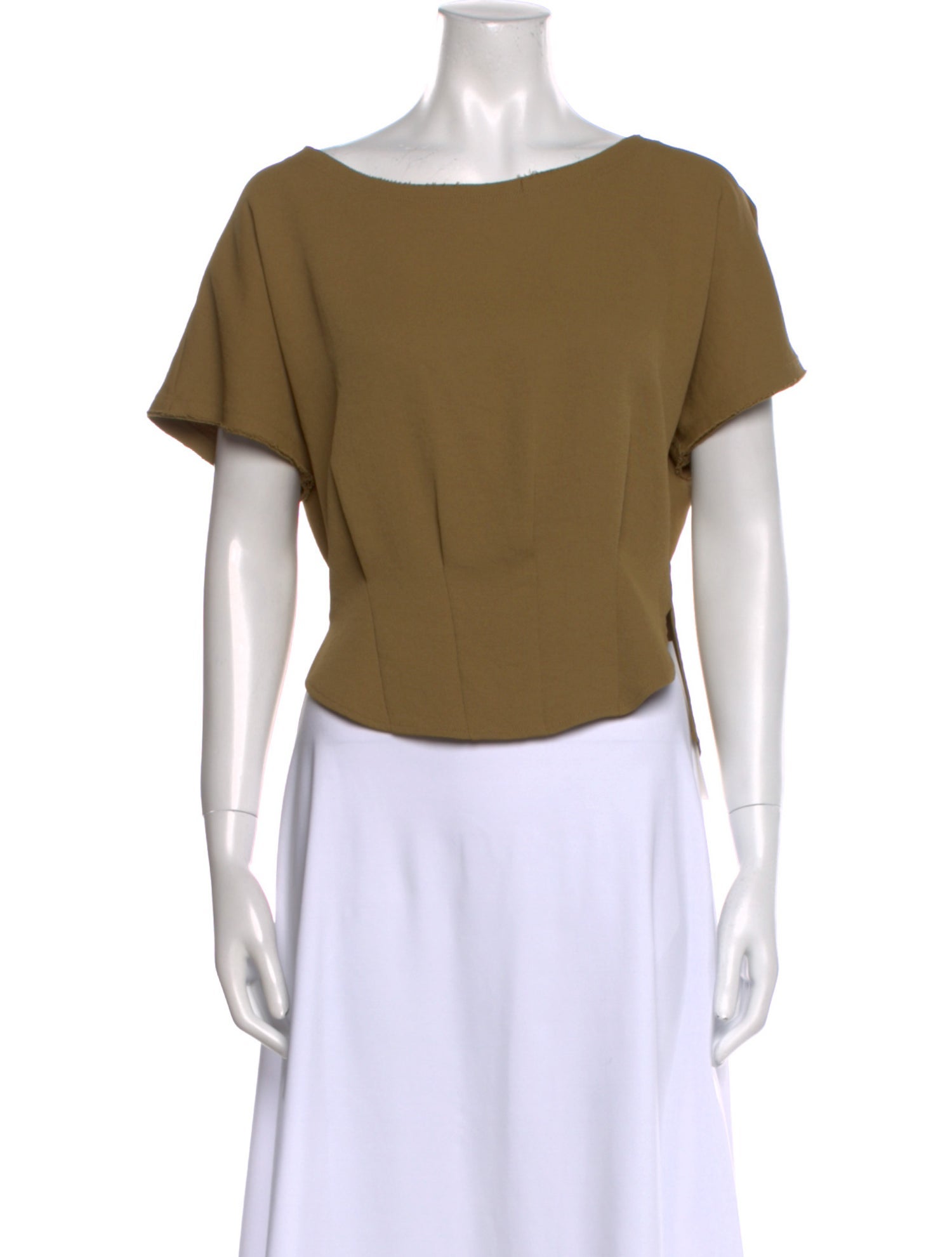 Rachel Comey Bateau Neckline Short Sleeve T-Shirt