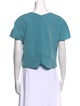 Rachel Comey Linen V-Neck Crop Top