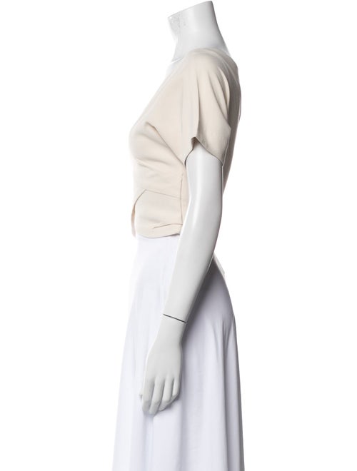 Rachel Comey V-Neck Short Sleeve Crop Top