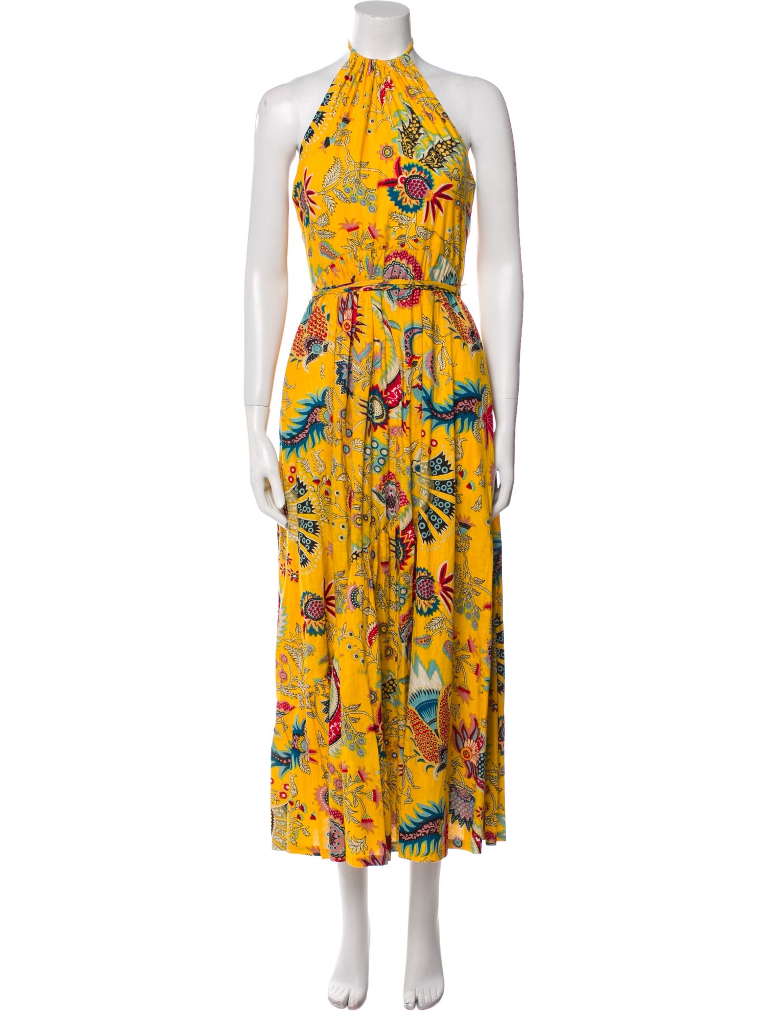 Rachel Comey Floral Print Long Dress