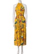 Rachel Comey Floral Print Long Dress