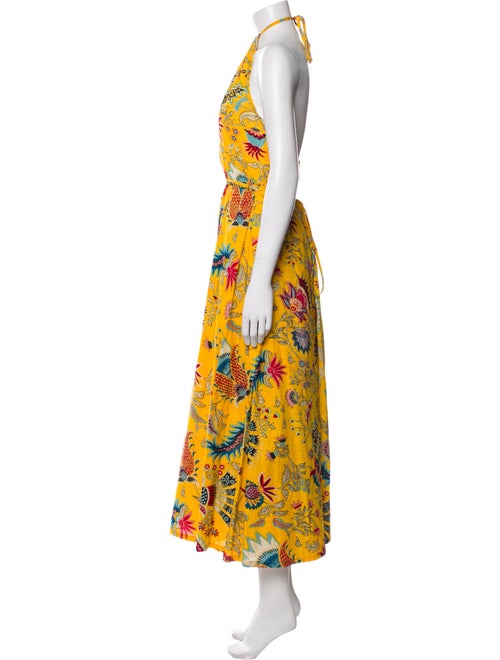 Rachel Comey Floral Print Long Dress