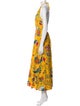 Rachel Comey Floral Print Long Dress