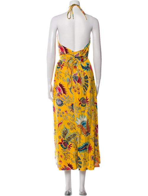 Rachel Comey Floral Print Long Dress