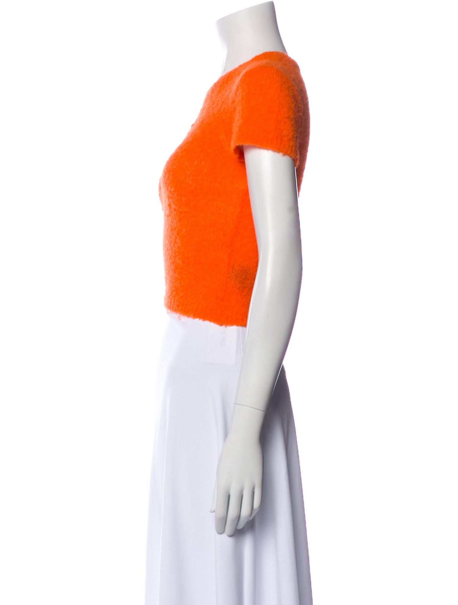 Rachel Comey Alpaca Crew Neck Crop Top