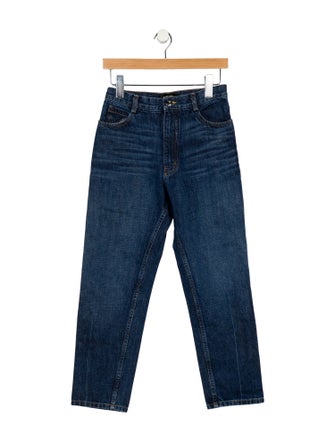 Rachel Comey High-Rise Straight Leg Jeans