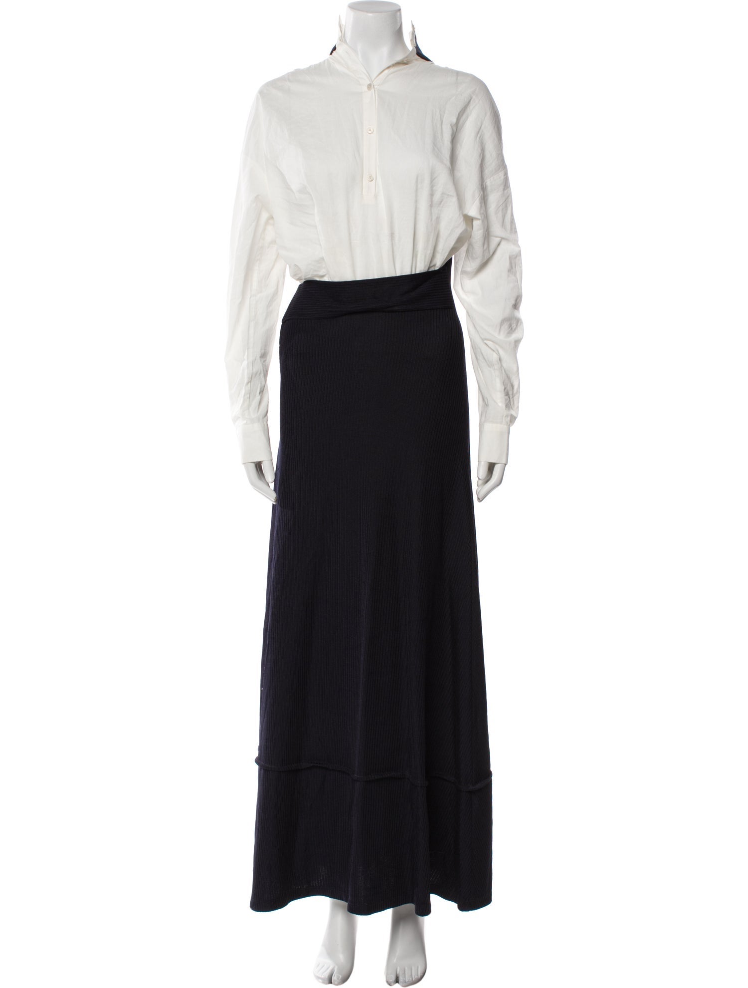 Rachel Comey Mock Neck Long Dress