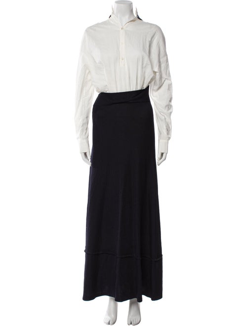 Rachel Comey Mock Neck Long Dress