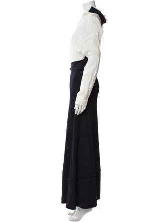 Rachel Comey Mock Neck Long Dress