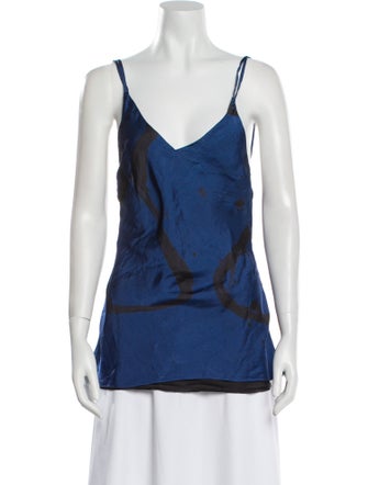 Rachel Comey Silk Printed Top