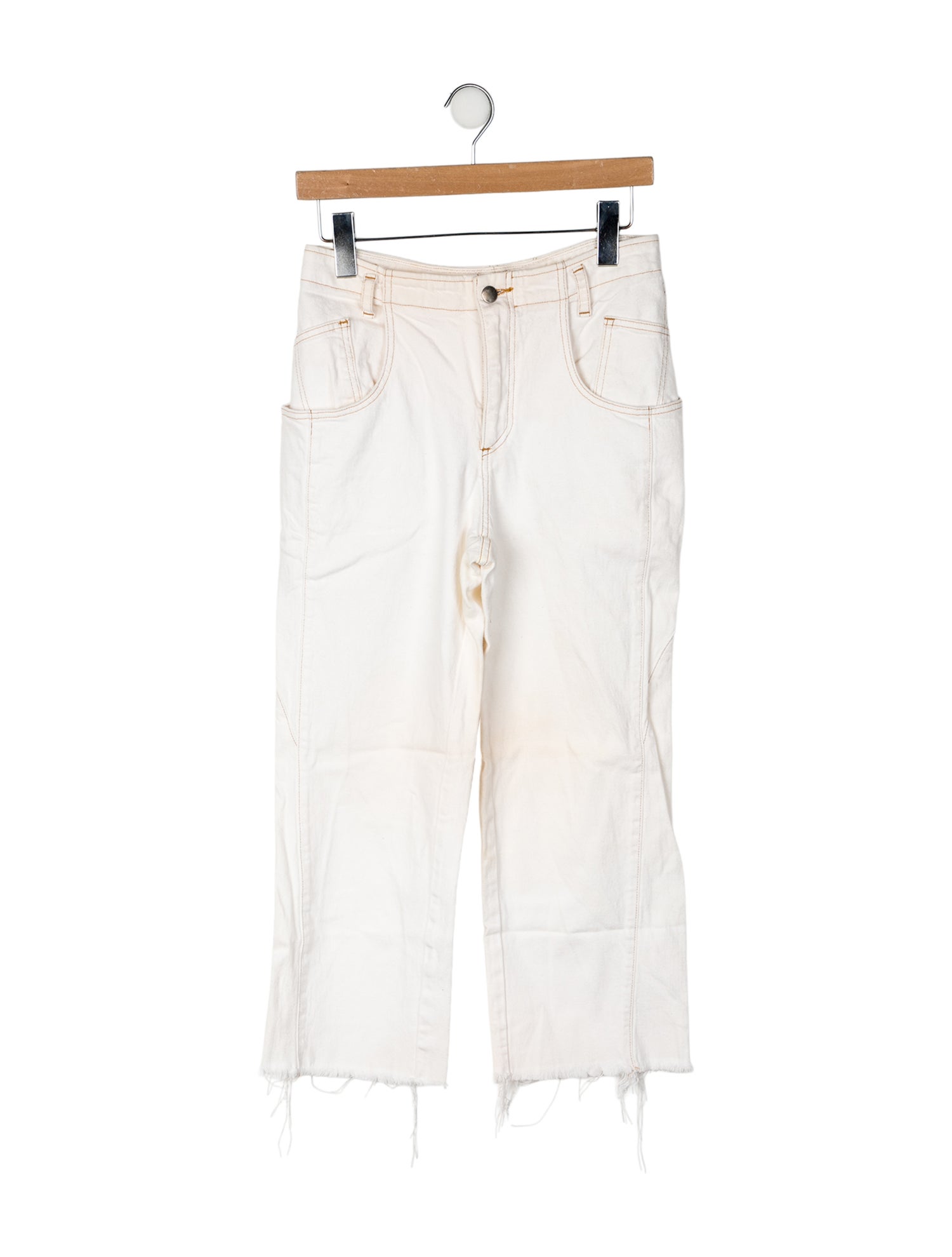 Rachel Comey High-Rise Straight Leg Jeans