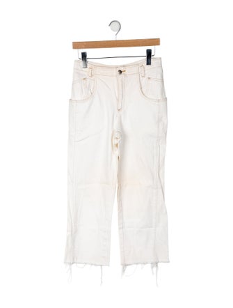 Rachel Comey High-Rise Straight Leg Jeans