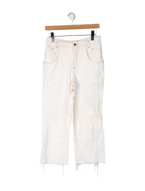Rachel Comey High-Rise Straight Leg Jeans