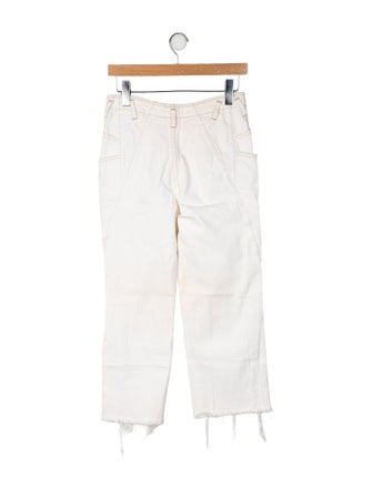 Rachel Comey High-Rise Straight Leg Jeans