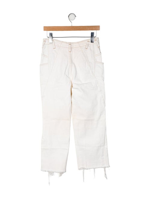 Rachel Comey High-Rise Straight Leg Jeans