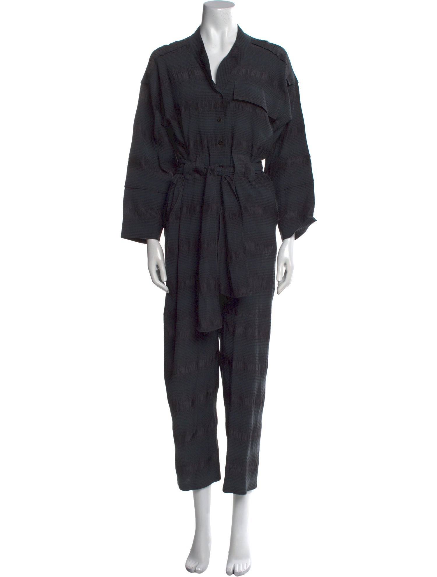 Rachel Comey Silk V-Neck Jumpsuit
