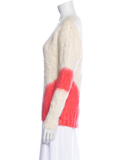 Rachel Comey Alpaca Colorblock Pattern Sweater
