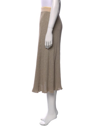 Rachel Comey Ruffle Embellishment Midi Length Skirt