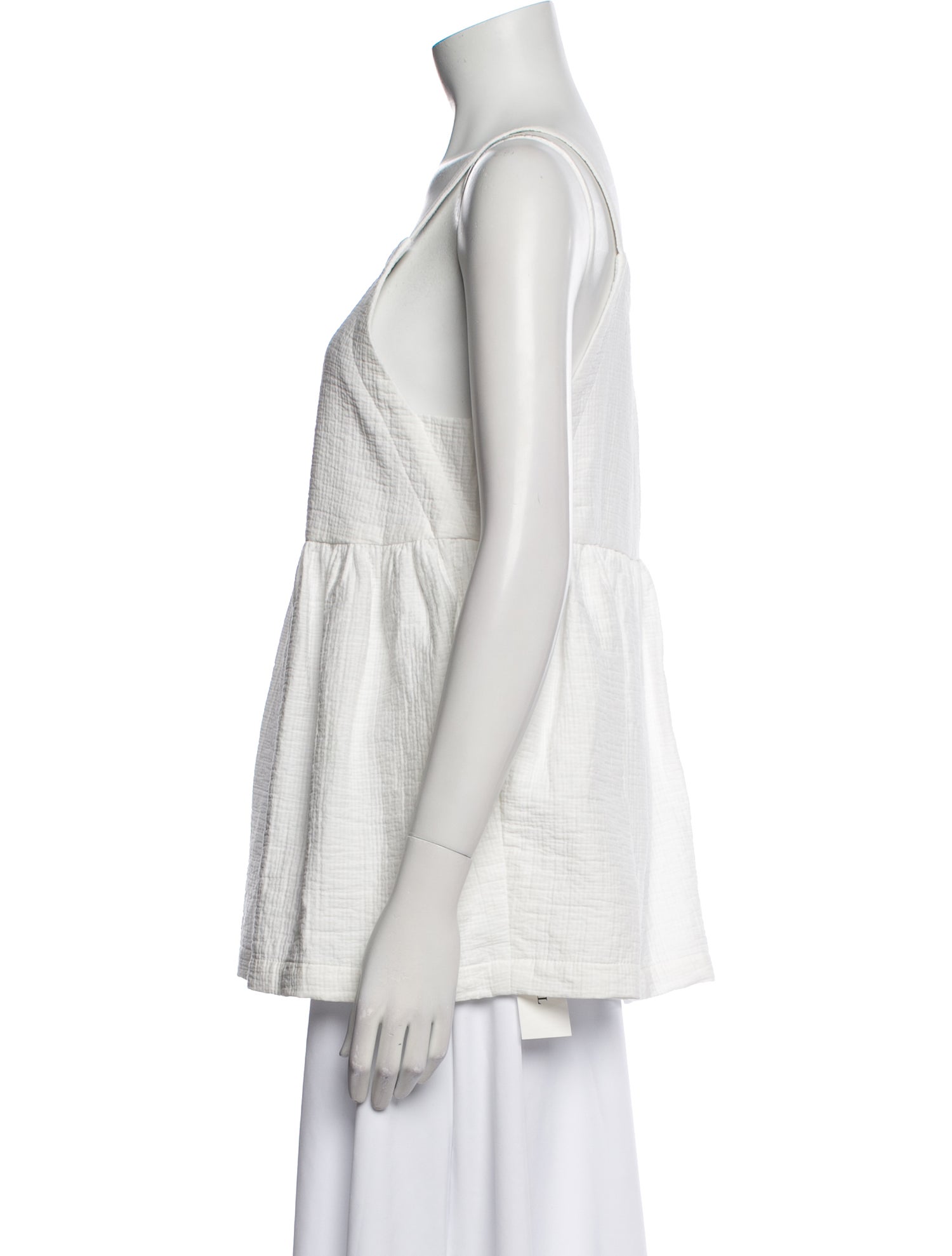 Rachel Comey Square Neckline Sleeveless Top