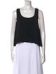 Rachel Comey Scoop Neck Sleeveless Crop Top