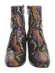 Rachel Comey Embossed Leather Animal Print Boots
