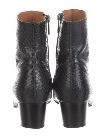 Rachel Comey Embossed Leather Animal Print Boots