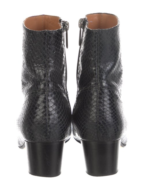 Rachel Comey Embossed Leather Animal Print Boots