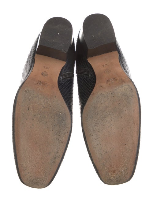 Rachel Comey Embossed Leather Animal Print Boots