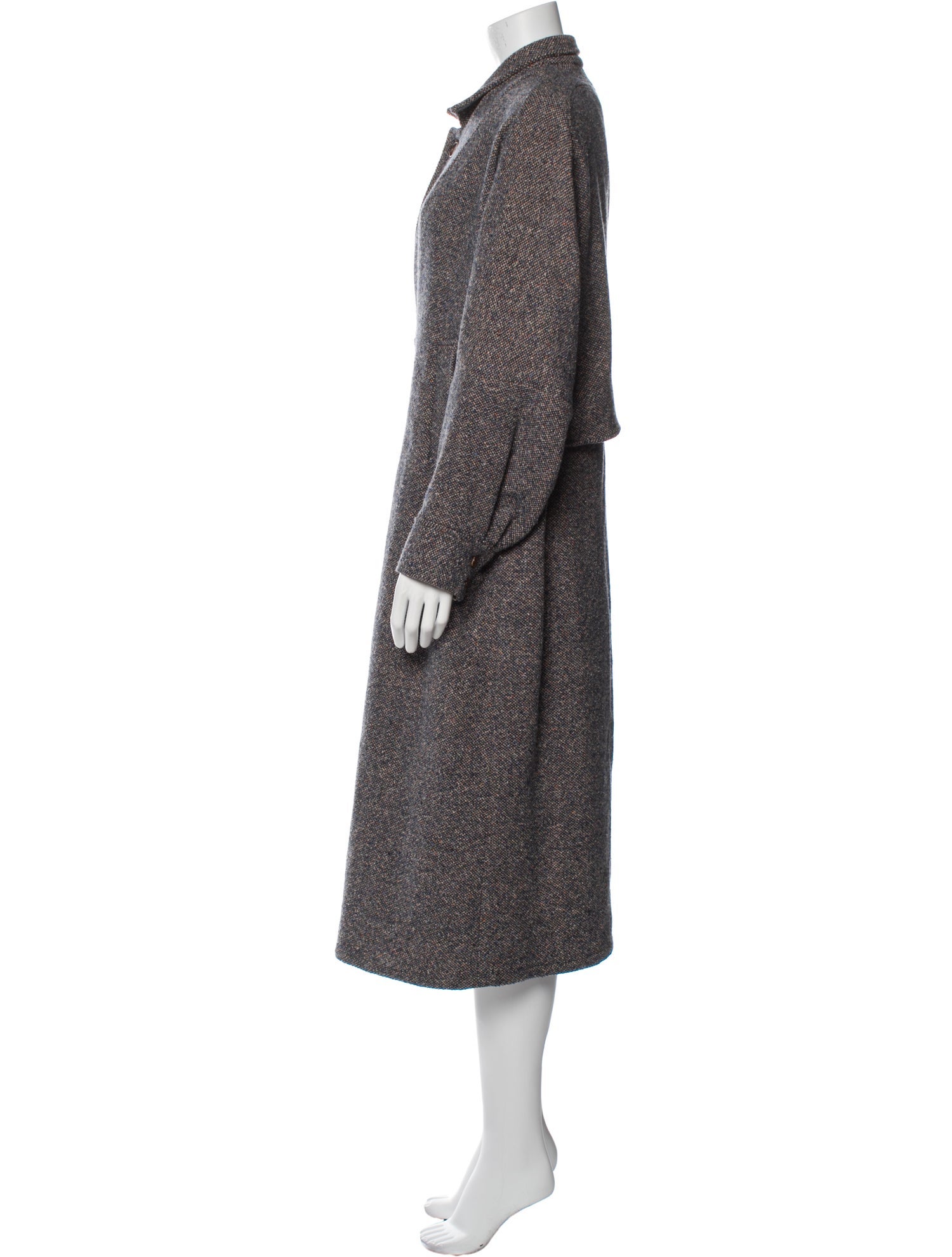 Rachel Comey Wool Tweed Pattern Vest