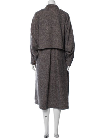 Rachel Comey Wool Tweed Pattern Vest