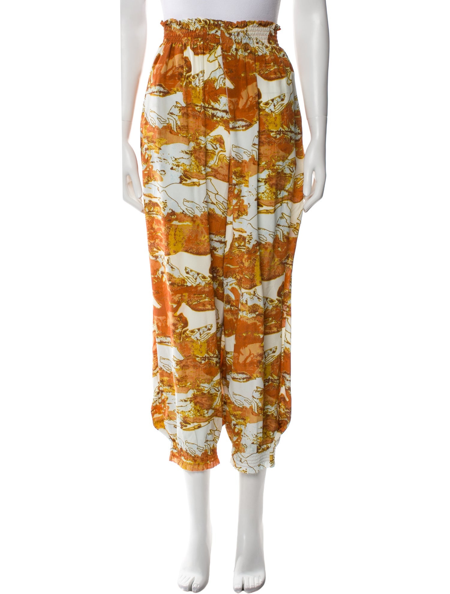 Rachel Comey Silk Skinny Leg Pants