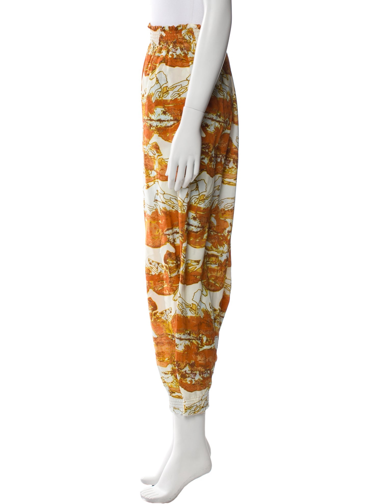 Rachel Comey Silk Skinny Leg Pants