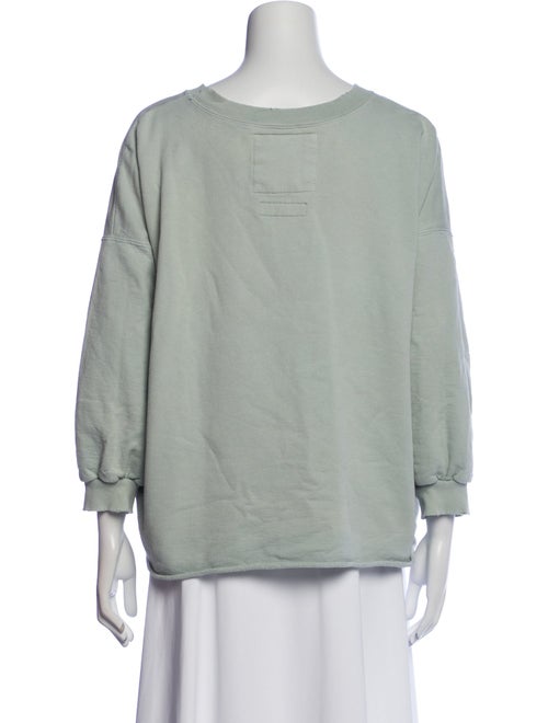 Rachel Comey Crew Neck Three-Quarter Sleeve Sweatshirt