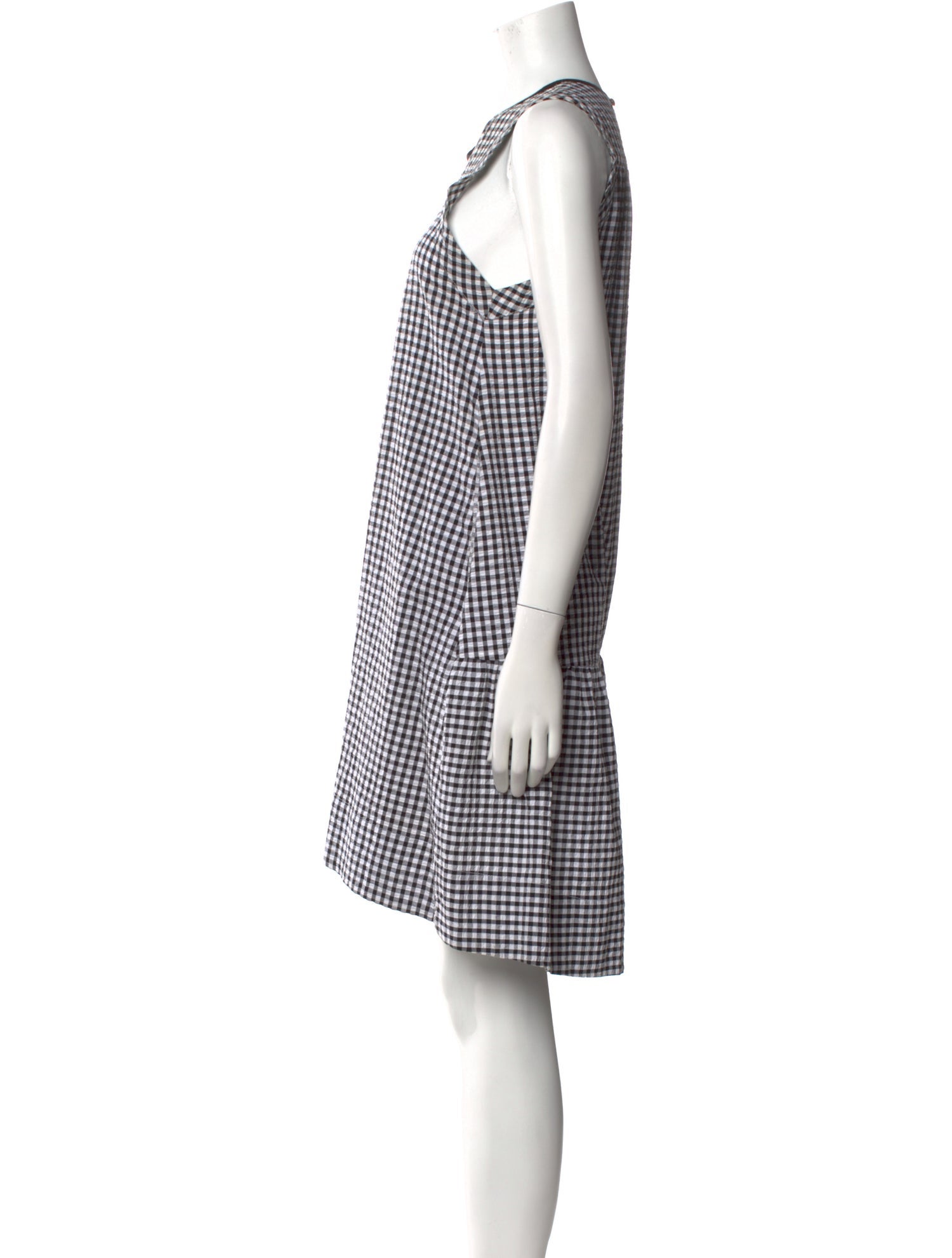 Rachel Comey Plaid Print Knee-Length Dress