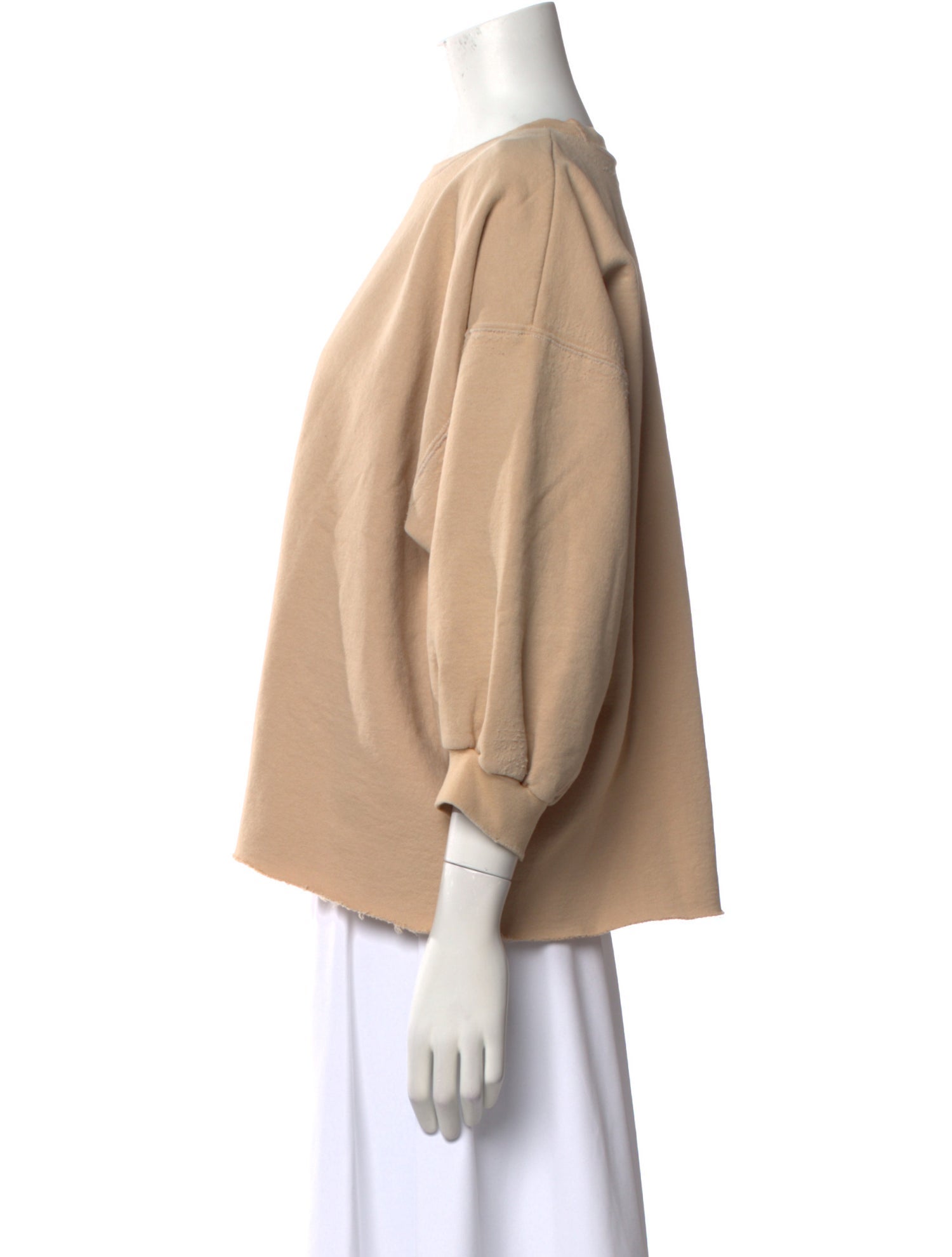 Rachel Comey Crew Neck Three-Quarter Sleeve Sweatshirt